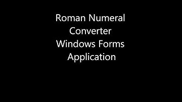 C# Windows Forms Application