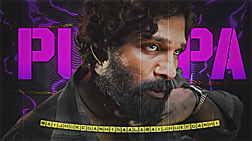 PAGOL - ALLU ARJUN EDIT | PUSHPA EDIT | PAGOL SONG EDIT | PUSHPA 2 THE RULE EDIT