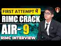 All India Rank 9: Arav Pandya's Inspring Journey To RIMC | RIMC Dec 2025 Topper | RIMC Interview