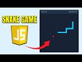✅ Proyecto: Snake Escrito en JavaScript Desde Cero 🐍