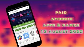 Paid Apps and Games Free on PlayStore 13/08/20 screenshot 5