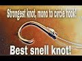 ZLF the best snell knot! Snell knot for Circle hooks!