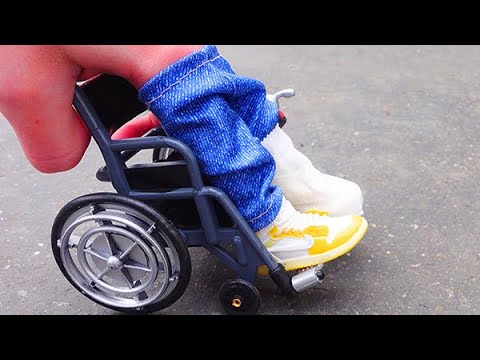 Finger Skateboard | Wheel Chair Tricks | Finger Skate Park | Tech Deck | Flick Trix | Fingerboarding
