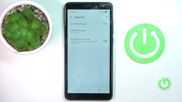 How to Show Battery Percentage in Alcatel 1B (2022) – Battery Level