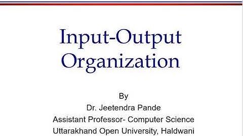 Computer System Architecture: Lecture 7 Part 1