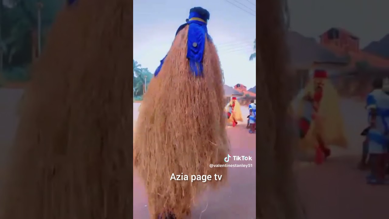 azia masquerade, Igbo culture
