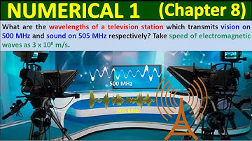 Numerical 1 Chapter 8 Physics Class 11 | Waves | 1st Year KPK Syllabus | Study With Me