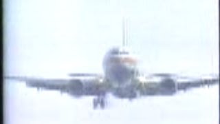 Emergency Landing of Plane after Gear and Left Wheel Failure Piedmont Airlines Boeing ...