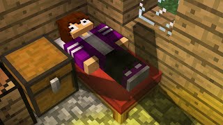 КТО ПРОНИК В МОЙ ДОМ ПОКА Я СПАЛ В МАЙНКРАФТ 100% троллинг ловушка minecraft