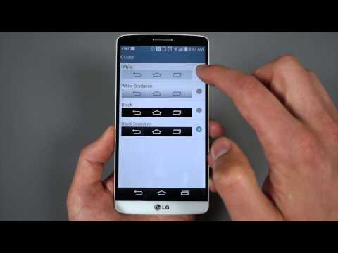 LG G3 Tip:  Customizing the Navigation Buttons