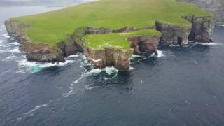 Southern bank of Noss island