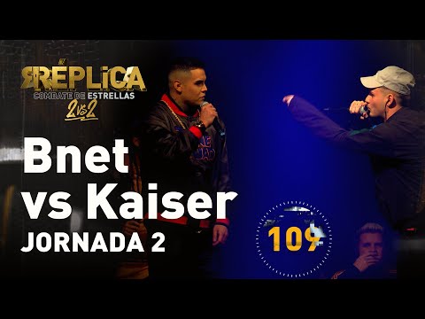 BNET vs KAISER 1vs1 | Réplica, combate de estrellas | JORNADA 2