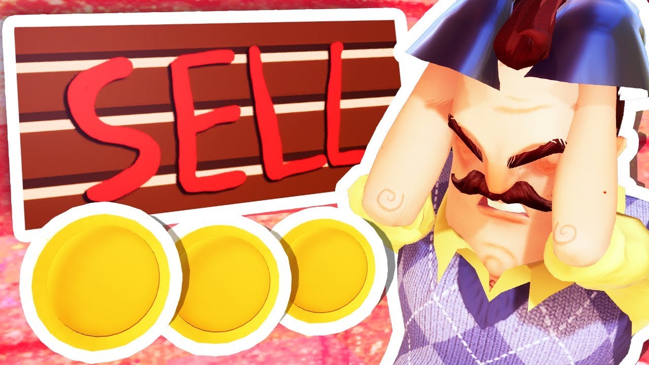 Selling The Neighbors Things Hello Neighbor Mods - dantdm playing hello neighbor in roblox