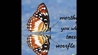 The Butterfly's Struggle: A Motivational Story about Growth and Development