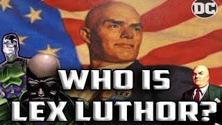 History and Origin of DC Comics' LEX LUTHOR! (Superman Villain)