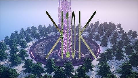 compressed into 10 seconds - Shannooty - Sci-Fi End Portal - Minecraft Timelapse