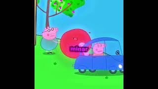 ¡Peppa gigante! El caos en la familia Pig #peppa #peppapig
