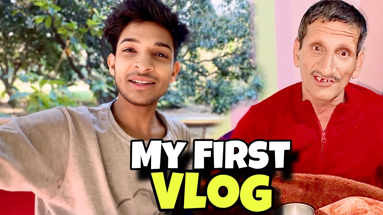 My First Vlog 🙏🏻 Himanshu Ka First Vlog - YouTube
