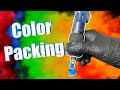 ✅How to PACK COLOR WITH A MAG NEEDLE ❗❗ For Beginners ❗❗