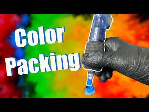 ✅How to PACK COLOR WITH A MAG NEEDLE ❗❗ For Beginners ❗❗