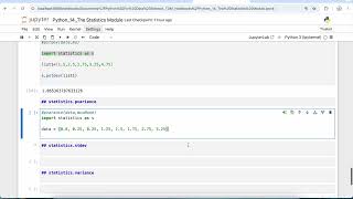 What is statistics.pvariance function in python | How to use statistics.pvariance function in python