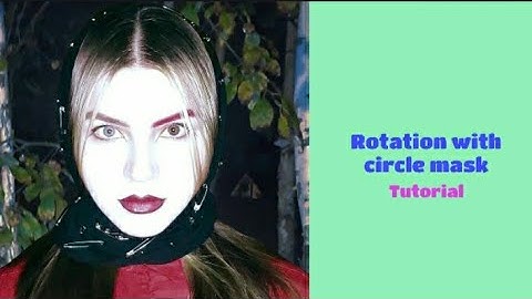 Rotation with circle mask tutorial on alight motion