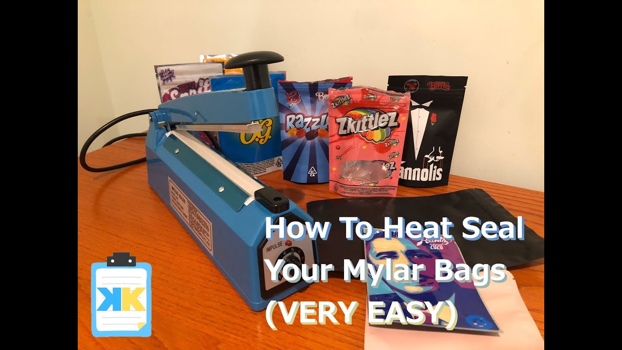 Vacuum Sealing Mylar Bags The Easy Way Please read the description  about oxygen absorbers  YouTube