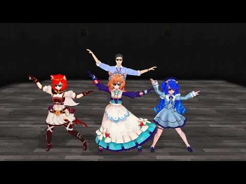 【MMD】ぽさんけとお師匠様でdaisuke