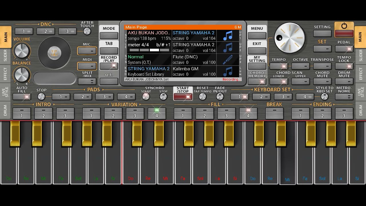 set style Aku bukan jodohnya