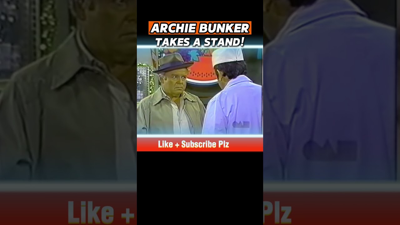 Арчи Банкер расправляется с расистом в классическом семейном разборке 