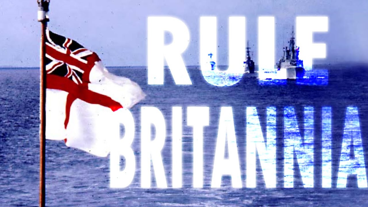 Rule Britannia Rock Version Lyric Video YouTube