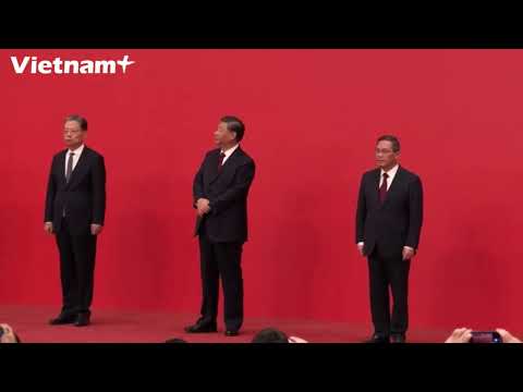Video Tổng bí thư Trung Quốc Tập Cận Bình ra mắt 7 thành... - YouTube