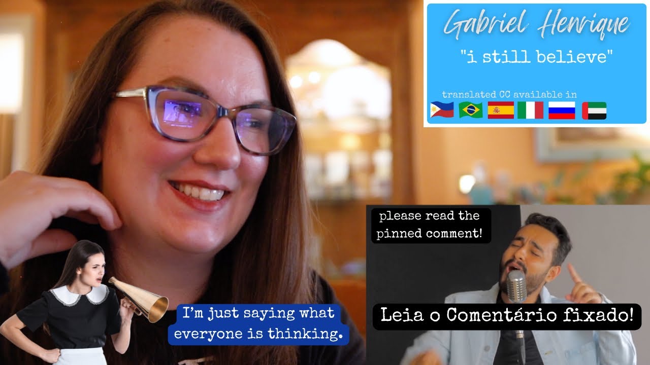 Gabriel Henrique | "I Still Believe" [Reaction & Rant] | CC in: 🇺🇸🇧🇷🇮🇹🇦🇪🇪🇸🇵🇭🇷🇺