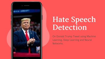 Hate Speech Classification of Trump Post Using Text Analysis and Machine Learning