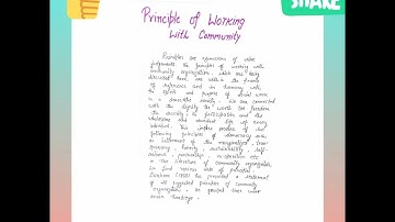 b.ed II year project file community work with education practical file