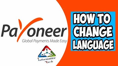 How To Change Language on Payoneer | Payoneer Mai Language Kaise Change Karen-اردو/ हिंदी