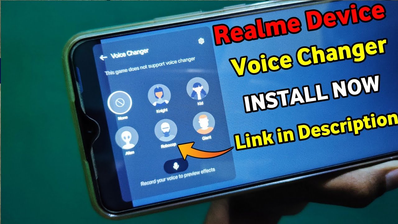 Voice Changer install on Realme | How to install Voice Changer in Realme Devices~ऐसे करो install