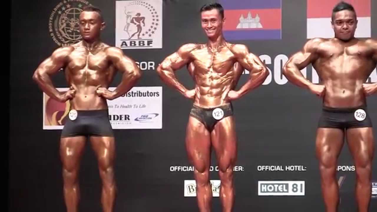 WBPF SEA 2014 (Athletic Physique) - Compulsory Poses (Below 170cm)