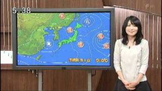 【岡村真美子】まみこの天気予報20110330