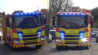 Scania Fire Engines & 4x4 Respond to a Huge Wildfire on Blackstone Edge🔥