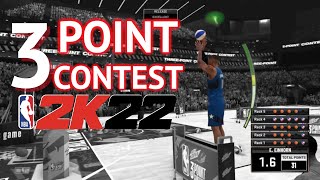 #NBA2K22 My Player 3 Point Contest - PERFECT SCORE