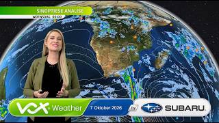 07 Oktober 2026 | Vox Weervoorspelling in samewerking met Subaru