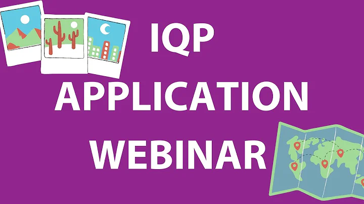 IQP Application Webinar: Details for Class of 2025 Sophomore Parents