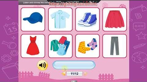 Theme 4 Clothes – Lesson 5   i-learn Smart Start 4 (https://gialaigiasu.online - Tiếng Anh lớp 4)