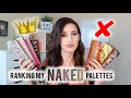 Ranking My Urban Decay Naked Palettes