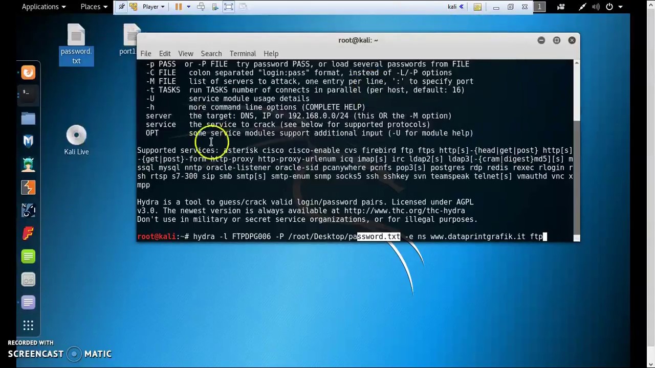 ftp password hydra ftp password hydra