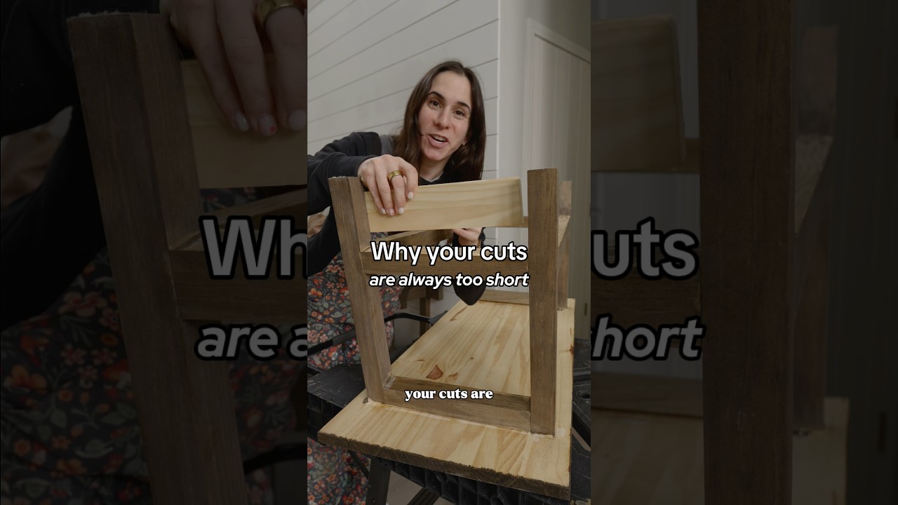 Мой маленький секрет, как всегда идеально распиливать древесину!