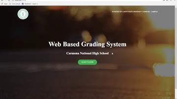 Web Based Grading System