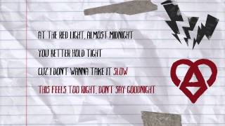 Video thumbnail of "Amelie - I Don't Wanna Take It Slow (Lyric Video)"