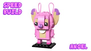 Speed Build | Lego Brickheadz 40922 Angel | Stitch | Disney | Stop Motion
